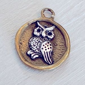 Waxing Poetic - Owl Charm